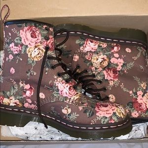 Floral Dr. Martens